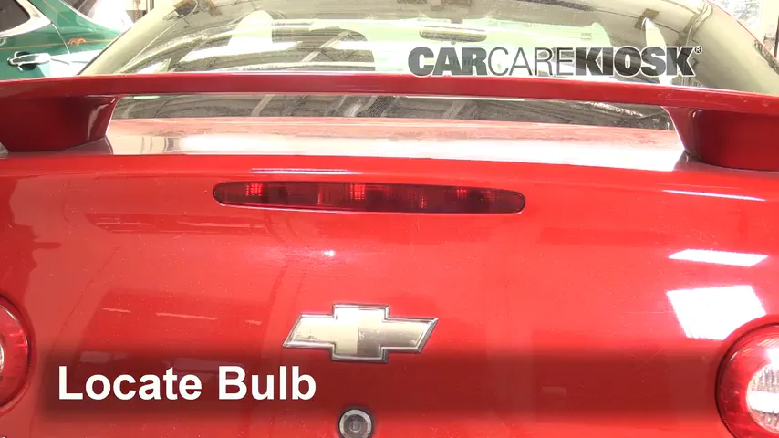 2006 Chevrolet Cobalt LT 2.2L 4 Cyl. Coupe (2 Door) Lights Center Brake Light (replace bulb)